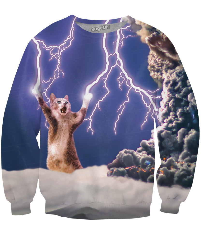 Thunder 2025 cat hoodie
